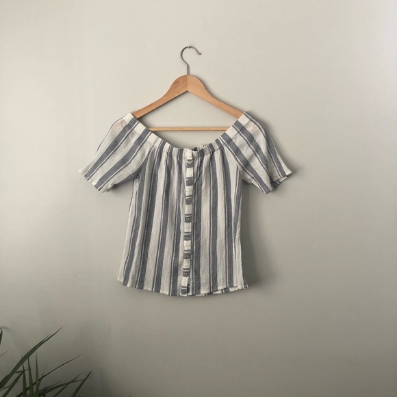 Off the Shoulder Reitmens Top - Picture 1 of 3